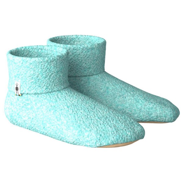 Smartwool - Second Cut Fleece Slipper - Hausschuhe Gr M türkis von SmartWool