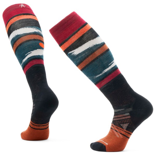 Smartwool - Ski Full Cushion Midnight Ski Pattern OTC - Skisocken Gr L bunt von SmartWool