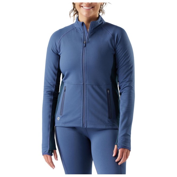 Smartwool - Women's Active Fleece Jacket - Fleecejacke Gr XL blau von SmartWool
