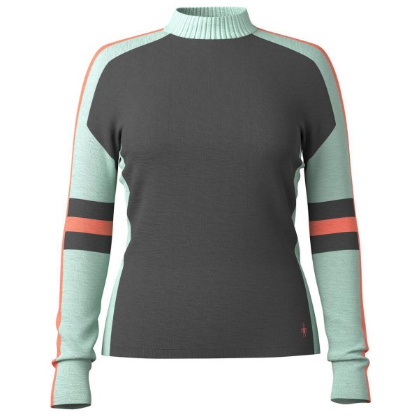 Smartwool - Women's Alpine Crew Sweater - Merinopullover Gr M grau von SmartWool