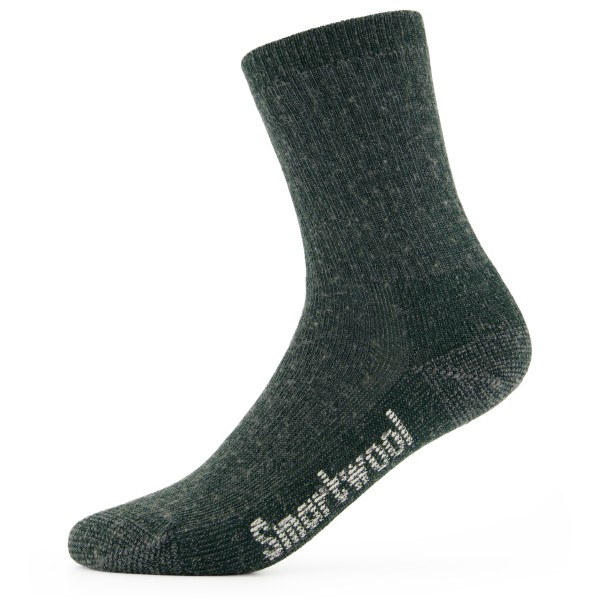 Smartwool - Women's Classic Hike Full Cushion Solid Crew - Wandersocken Gr L blau von SmartWool