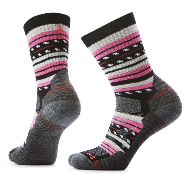 Smartwool - Women's Hike Light Cushion Margarita Crew Socks - Wandersocken Gr L grau von SmartWool