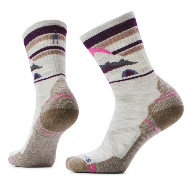 Smartwool - Women's Hike Light Cushion New Pattern Crew Socks - Wandersocken Gr M grau Smartwool - Women's Hike Light Cushion New Pattern Crew Socks - Wandersocken Gr M grau von SmartWool
