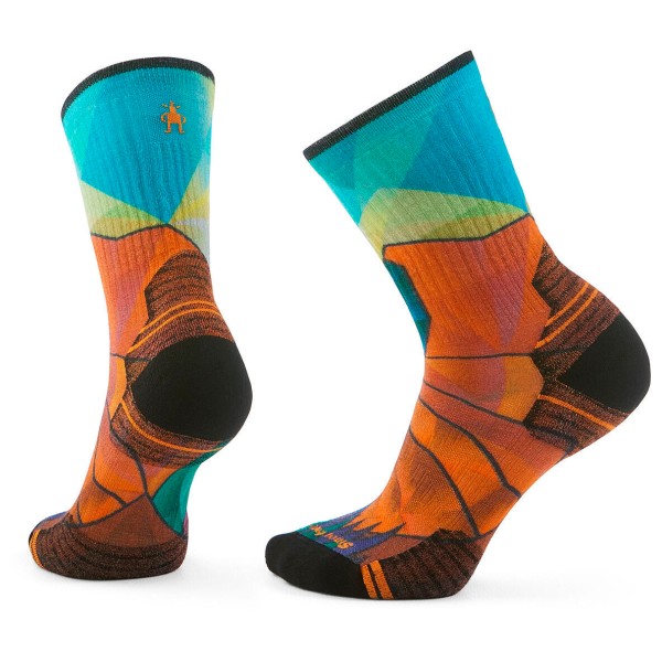 Smartwool - Women's Hike Targtd Cush Mountain Prism Crew Socks - Wandersocken Gr M bunt von SmartWool
