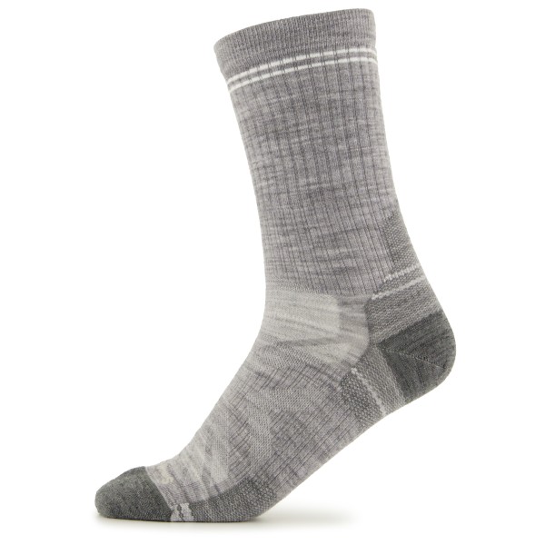 Smartwool - Women's Hike Zero Cushion Crew Socks - Wandersocken Gr L grau von SmartWool