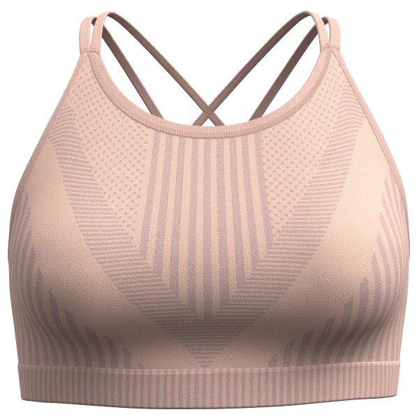 Smartwool - Women's Intraknit Strappy Bra - Sport-BH Gr L rosa/braun von SmartWool