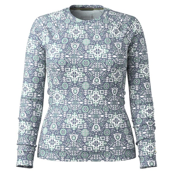 Smartwool - Women's Merino 250 Baselayer Crew Boxed - Merinounterwäsche Gr M grau von SmartWool