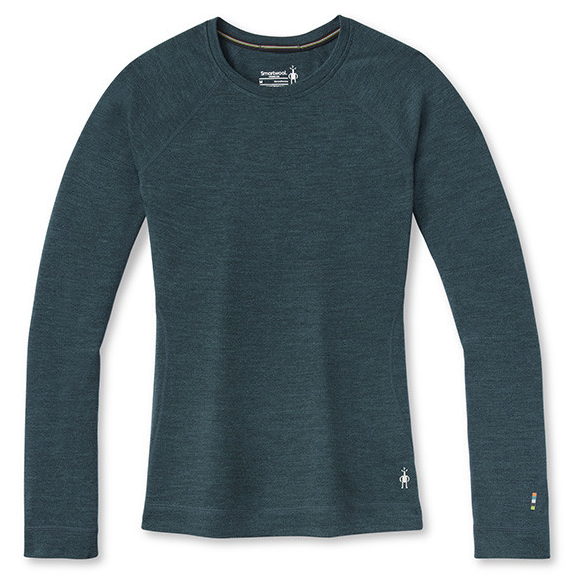 Smartwool - Women's Merino 250 Baselayer Crew Boxed - Merinounterwäsche Gr XL blau von SmartWool