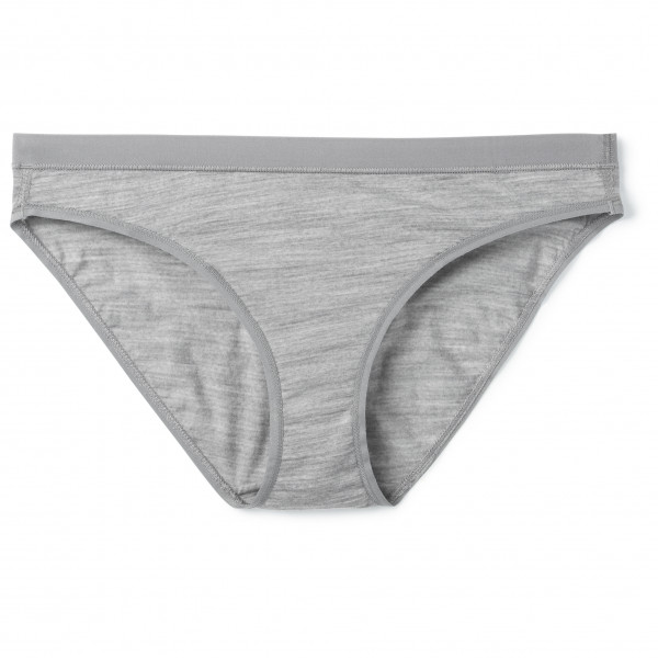 Smartwool - Women's Merino Bikini Boxed - Merinounterwäsche Gr M grau von SmartWool