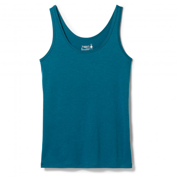 Smartwool - Women's Merino Tank - Tank Top Gr L;M;S;XL;XS blau;schwarz von SmartWool