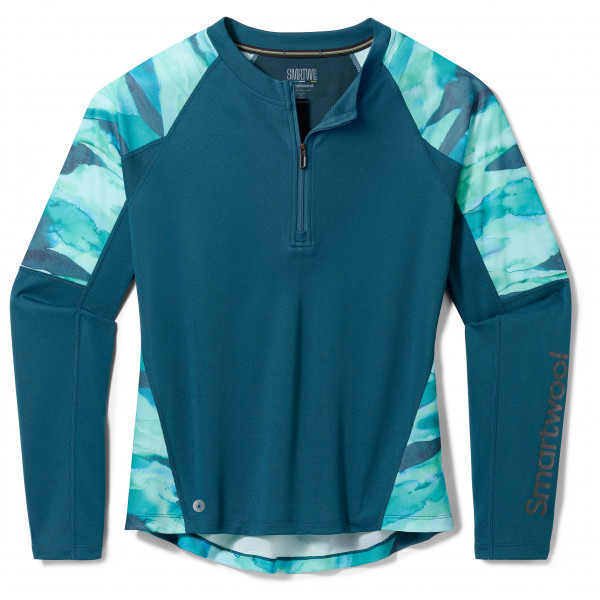 Smartwool - Women's Mountain Bike Long Sleeve Jersey - Radtrikot Gr L blau von SmartWool