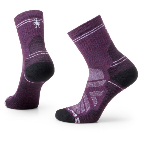 Smartwool - Women's Performance Hike Light Cushion Mid Crew - Wandersocken Gr S lila von SmartWool