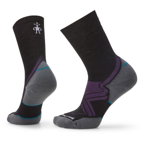 Smartwool - Women's Run Cold Weather Targeted Cushion Crew - Laufsocken Gr L schwarz von SmartWool