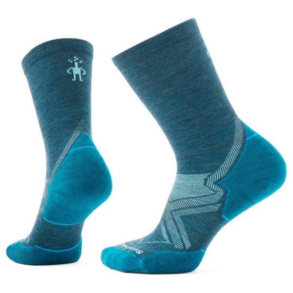 Smartwool - Women's Run Cold Weather Targeted Cushion Crew - Laufsocken Gr M blau von SmartWool