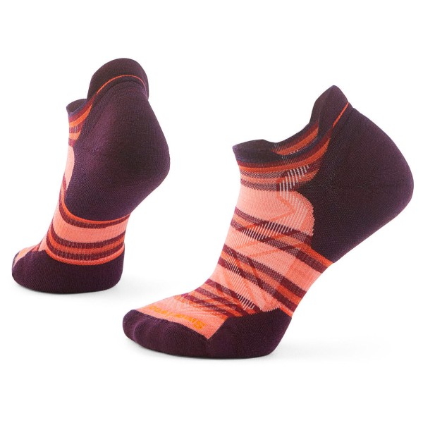 Smartwool - Women's Run Targeted Cushion Stripe Low Ankle - Laufsocken Gr L bunt von SmartWool
