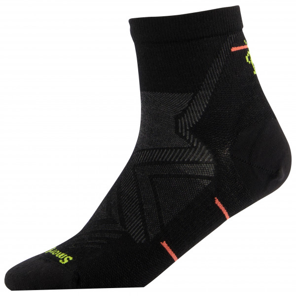 Smartwool - Women's Run Zero Cushion Ankle - Laufsocken Gr M schwarz von SmartWool