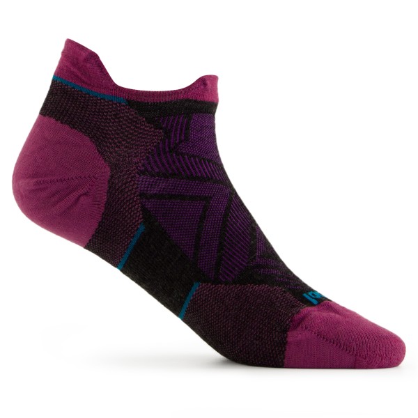 Smartwool - Women's Run Zero Cushion Low Ankle - Laufsocken Gr L;M;S blau;bunt;grau von SmartWool