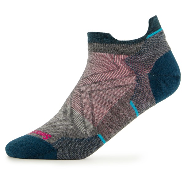 Smartwool - Women's Run Zero Cushion Low Ankle - Laufsocken Gr L bunt von SmartWool