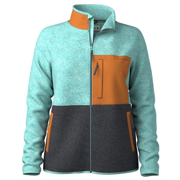 Smartwool - Women's Second Cut Fleece Jacket - Fleecejacke Gr XS türkis von SmartWool