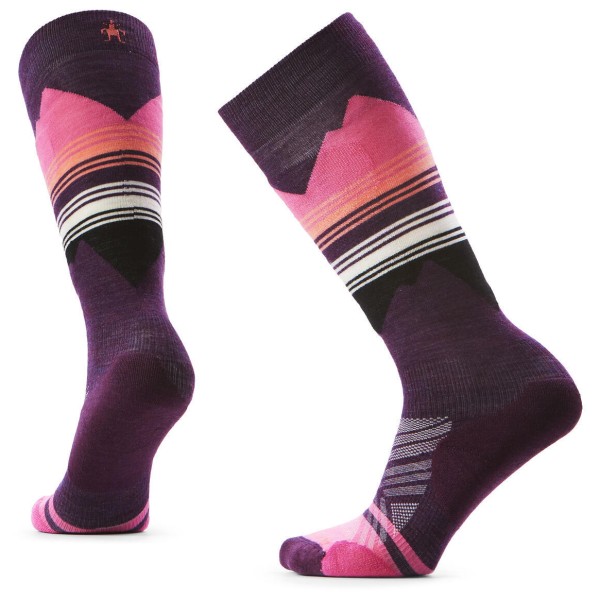 Smartwool - Women's Ski Targeted Cushion Print OTC - Skisocken Gr S bunt von SmartWool