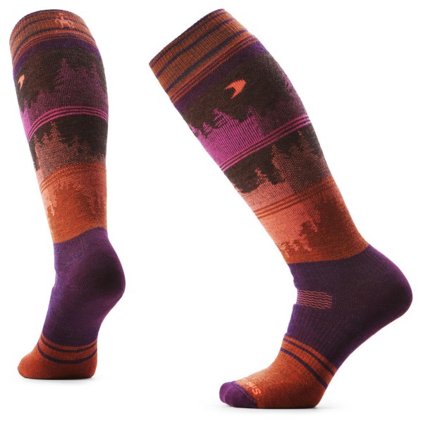 Smartwool - Women's Snowboard Full Cushion Twilight Socks - Skisocken Gr M bunt von SmartWool