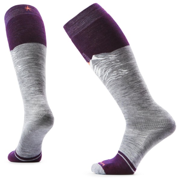 Smartwool - Women's Snowboard Targeted Cushion Valle Socks - Skisocken Gr M grau von SmartWool