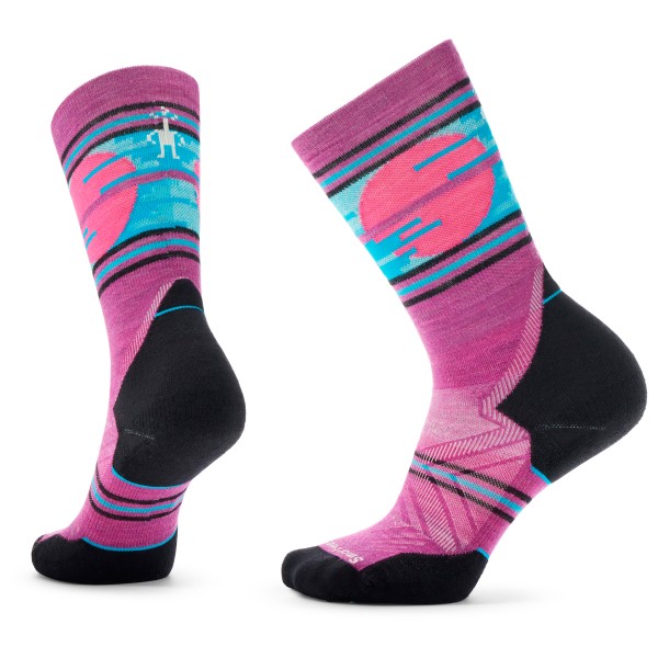 Smartwool - Women's Trail Run Target.Cushion Sunset Crew Socks - Laufsocken Gr L;M;S bunt von SmartWool