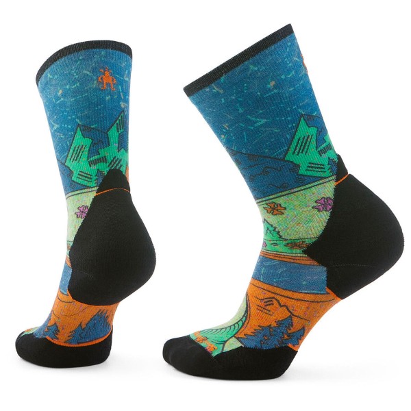 Smartwool - Women's Trail Run Targtd Cush. Mountain Crew Socks - Laufsocken Gr M bunt von SmartWool