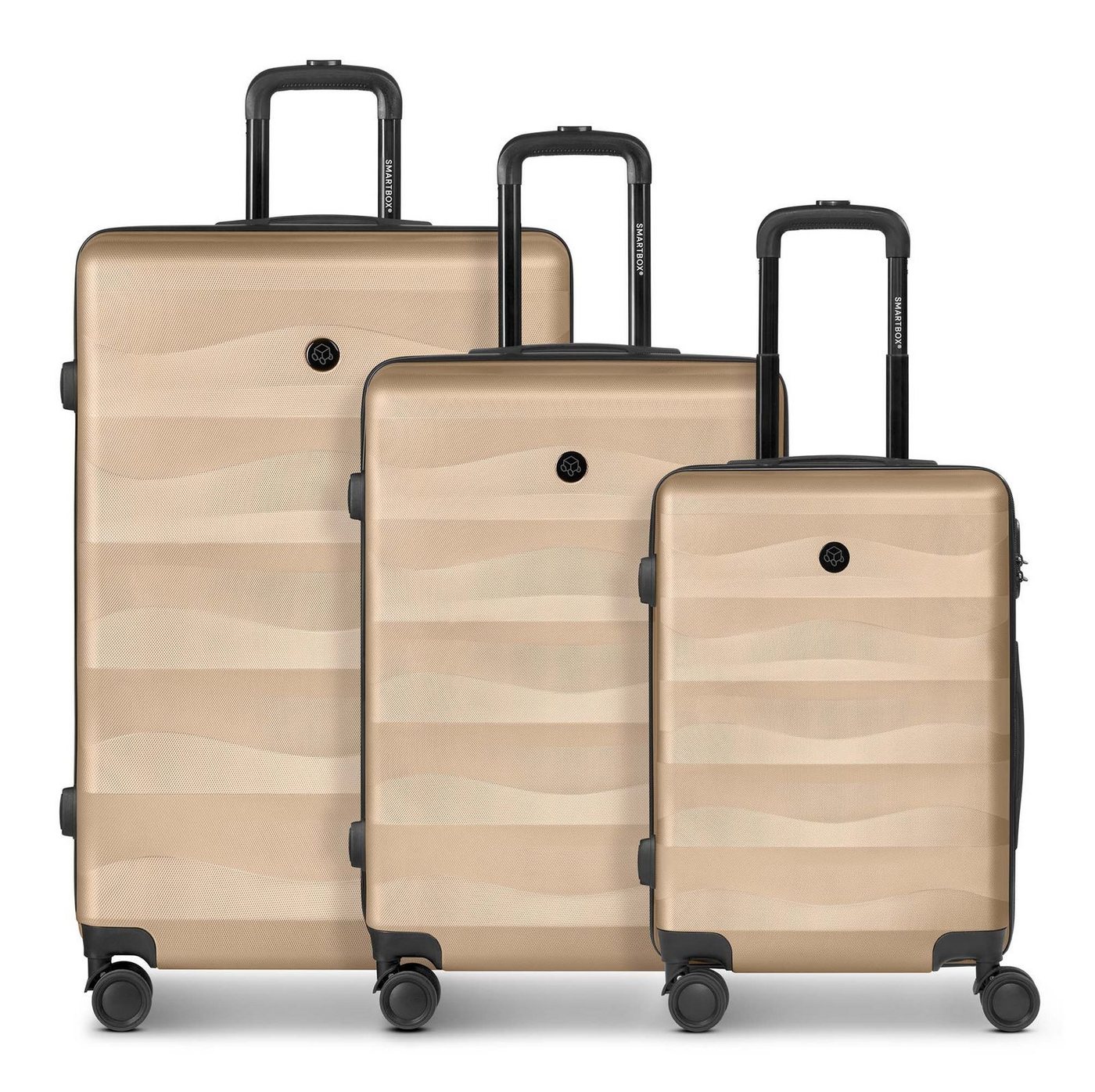 Smartbox Trolleyset Trolley Set 3-teilig, 4 Rollen, (Set, 3 tlg) von Smartbox