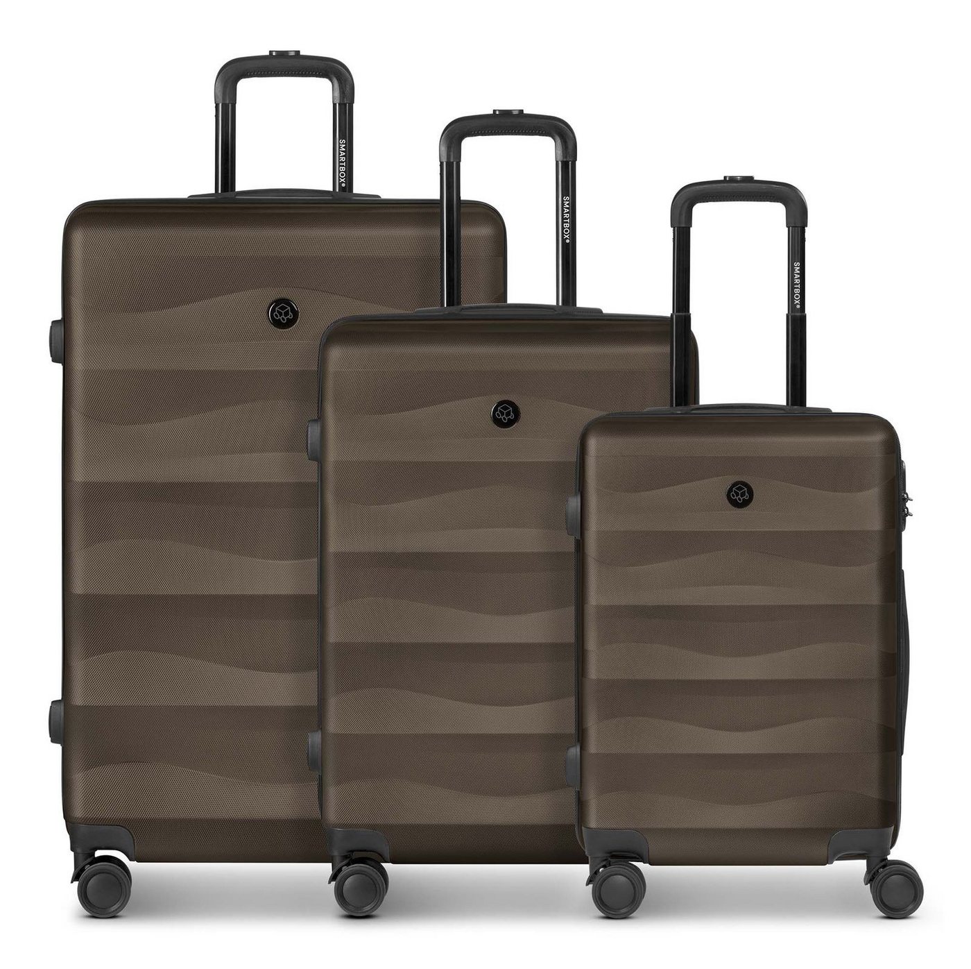 Smartbox Trolleyset Trolley Set 3-teilig, 4 Rollen, (Set, 3 tlg) von Smartbox