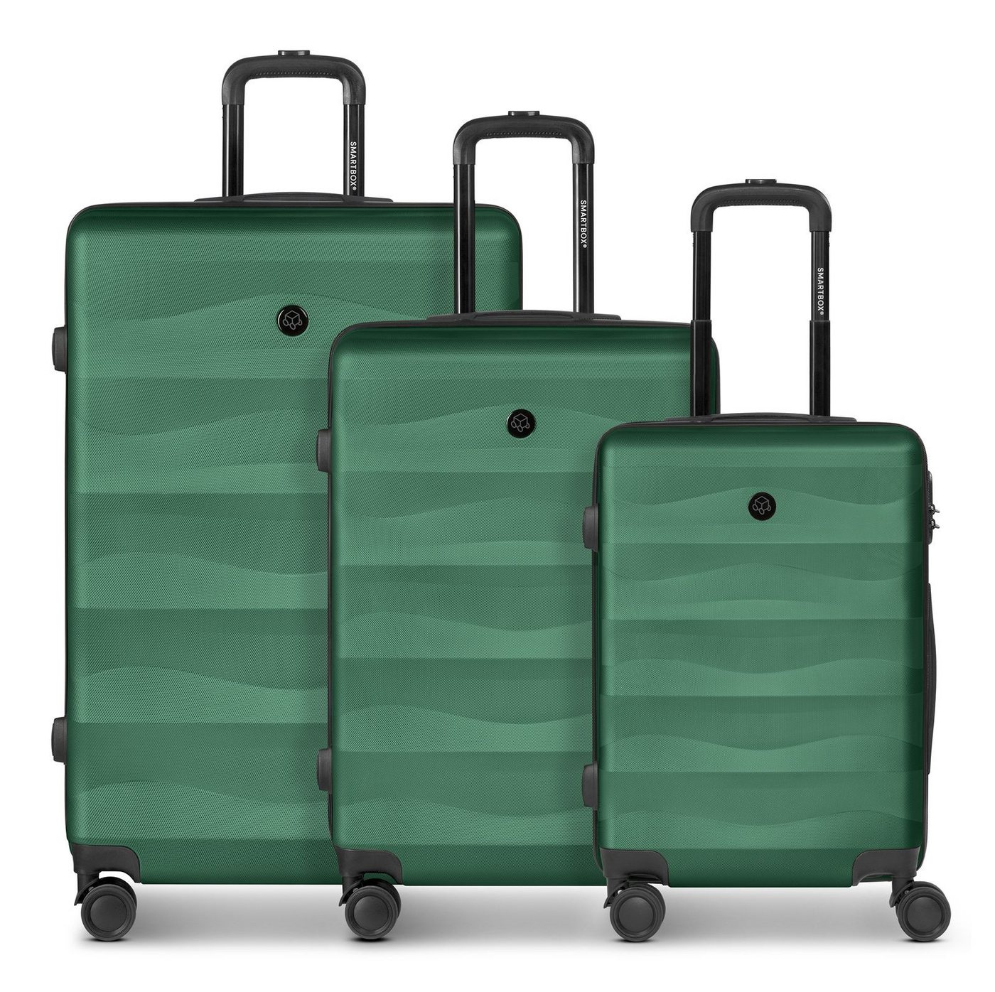 Smartbox Trolleyset Trolley Set 3-teilig, 4 Rollen, (Set, 3 tlg) von Smartbox