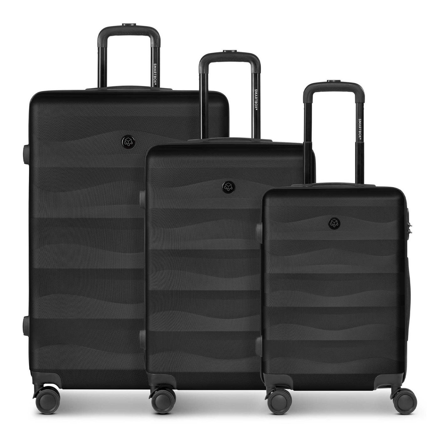 Smartbox Trolleyset Trolley Set 3-teilig, 4 Rollen, (Set, 3 tlg) von Smartbox
