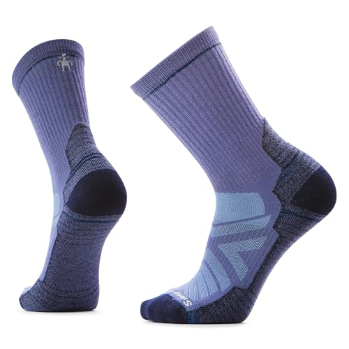 Smartwool Unisex Hike Light Cushion Crew Socken, Nightfall Blue, L von Smartwool