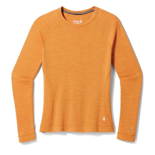 Smartwool Classic Thermal Merino Baselayer mit Rundhalsausschnitt für Damen, Marmelade Heather, M von Smartwool