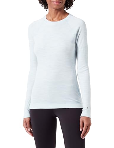 Smartwool Classic Thermal Merino Baselayer mit Rundhalsausschnitt für Damen, Winter Sky Heather, XS von Smartwool