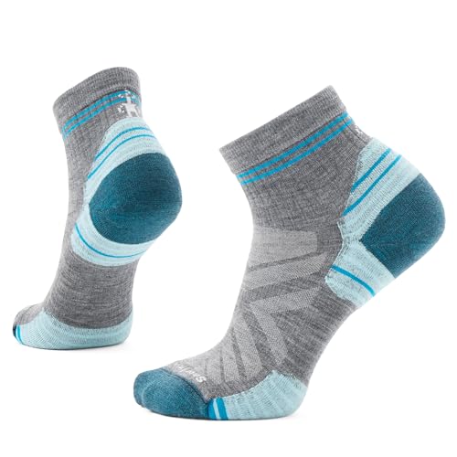 Smartwool Damen Hike Targeted Cushion Knöchelsocken, Mittelgrau, Large Smartwool Damen Hike Targeted Cushion Knöchelsocken, Mittelgrau, Large von Smartwool