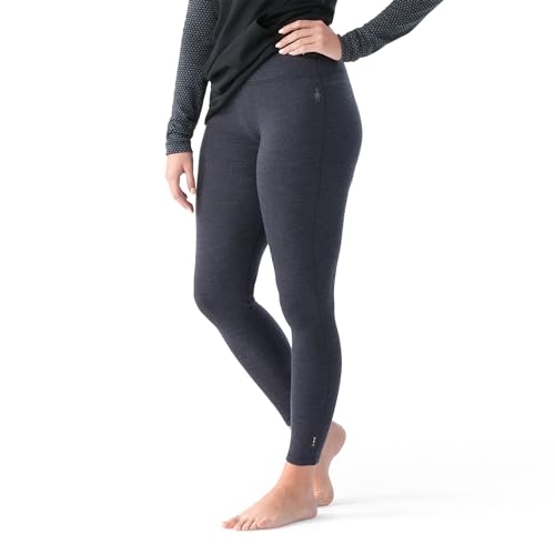 Smartwool Damen Women's Merino 250 Bottom Boxed Baselayer-Hose, Charcoal Heather, M von Smartwool
