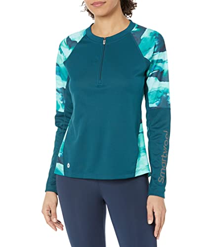 Smartwool Damen Women's Mountain Bike Long Sleeve Jersey Mountainbike-Langarmtrikot, Blau-Twilight Blue von Smartwool