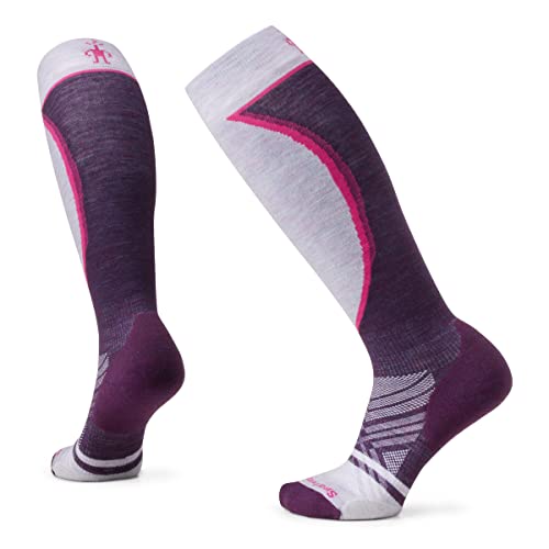 Smartwool Damen Women's Ski Targeted Cushion OTC-Socken, Purple Iris, 36 von Smartwool