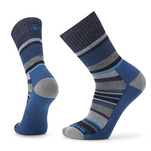 Smartwool Everyday Saturnsphere Crew Sock - Herren, Dunkles Marineblau, Large von Smartwool