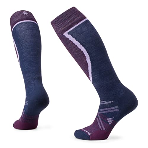 Smartwool Women's, Purple IRIS, Large Full Cushion OTC Skisocken für Damen, 42 von Smartwool