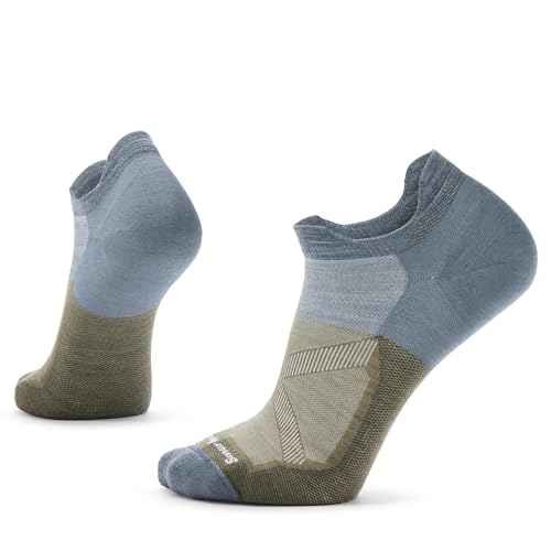 Smartwool Bike Zero Cushion Merino Wool Low Ankle Socks for Men and Women, Schwarz, Large von Smartwool