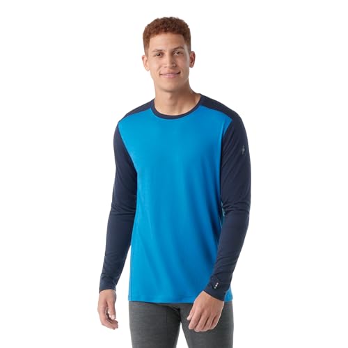 Smartwool Herren Classic Ganzjahres-Merino-Baselayer mit Rundhalsausschnitt, Größe M (US), Mittel von Smartwool