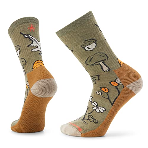 Smartwool Herren Everyday Light C. Forest Loot Crew Socken, Winter Moss, M von Smartwool