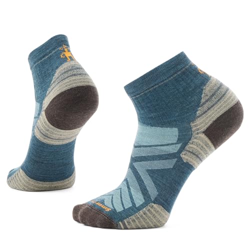 Smartwool Herren Hike Targeted Cushion Knöchelsocken, Blau - Twilight Blue, Large von Smartwool