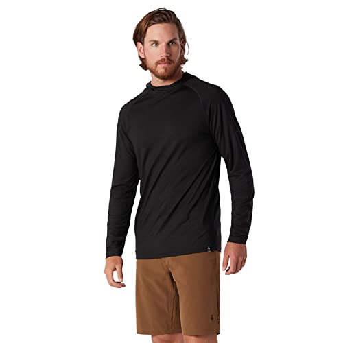 Smartwool Herren Men's Active Hoodie Aktiver Kapuzenpullover, Schwarz von Smartwool