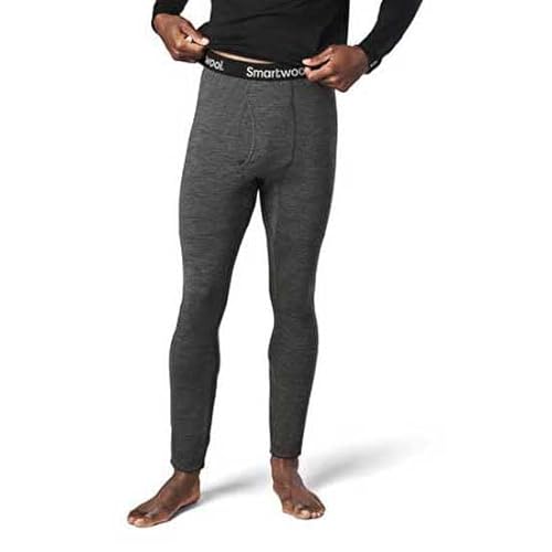 Smartwool Herren Men's Classic All-Season Merino Base Layer Bottom Boxed Baselayer-Hose, Schwarz, XL von Smartwool