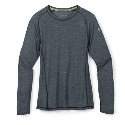 Smartwool Herren Men's Long Sleeve Active Ultralite Langarmshirt, Charcoal Heather von Smartwool