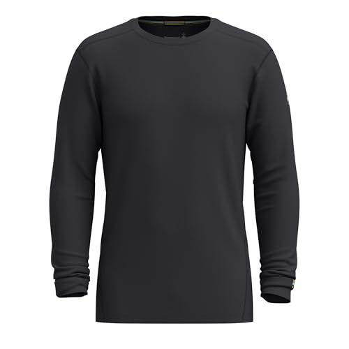Smartwool Herren Mens Classic All-Season Merino Base Layer Long Sleeve, Schwarz, M EU von Smartwool