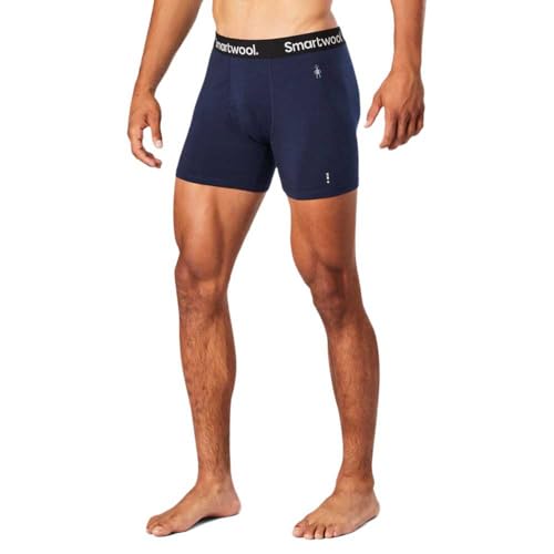 Smartwool Herren Mens Merino Boxer Brief, Deep Navy, M EU von Smartwool